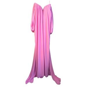 Antonio Melani Size 8 Breast Cancer Awareness Capsule Stacy Chiffon Pink Dress